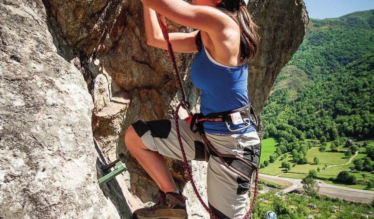 Vía Ferrata de Les. Val d'Aran, Lleida