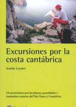 Excursiones por la costa cantábrica.  por Joseba Lasuen. Ediciones Desnivel