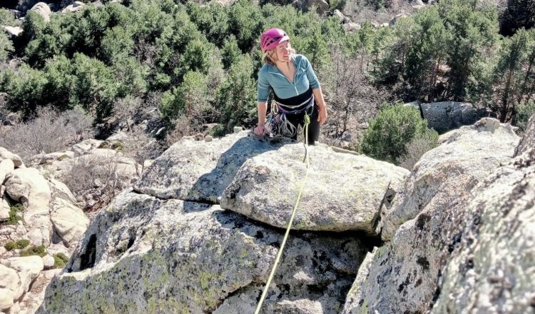 Probando las mallas y camiseta Intense de Millet