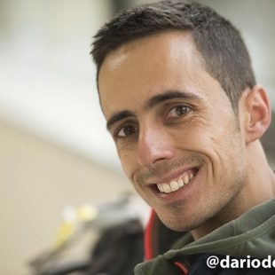 Javi Cano ganó la cuarta prueba Copa España Escalada en Bloque 2016 celebrada en el rocódromo Sharma Climbing de Barcelona.  (@Darío Rodríguez/DESNIVEL?)