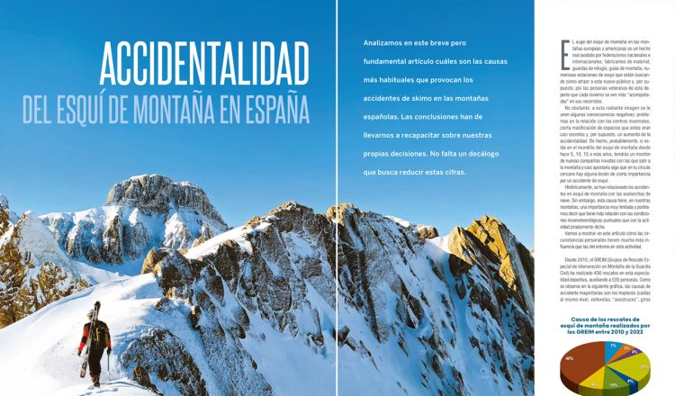 Accidentalidad del esquí de montaña en España