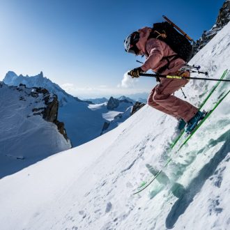 Utilizando las botas Gea de Scarpa. Foto: Aurelie Gonin / Scarpa