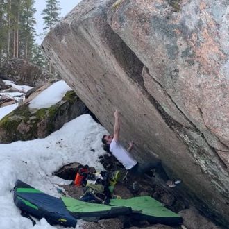 Will Bosi en 'Burden of dreams' 9A de Lappnor (Foto: W. Bosi).