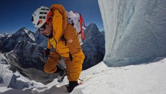 Lucien Boucansaud en el Pumori (Foto: @lucienboucansaud).