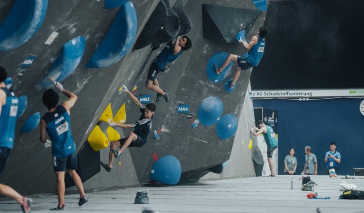 Los japoneses dominan la clasificatoria en el Campeonato del Mundo de Búlder de Berna 2023 (Foto: Lena Drapella/IFSC).