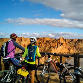 Las cárcavas de Burujón, en el río Tajo.