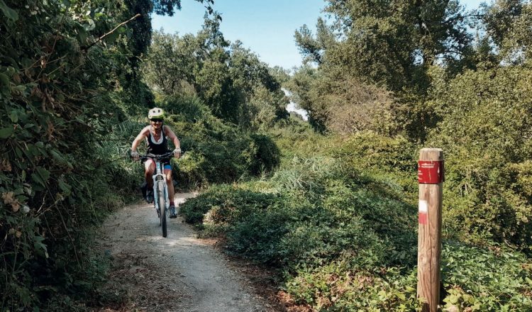 Pedaleando por la Senda del Duero.