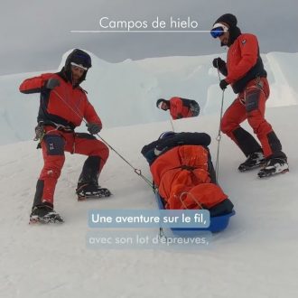 Campos de hielo la traversée du GMHM