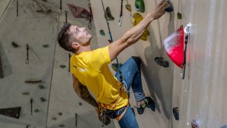 Edu Marín en Climbat.