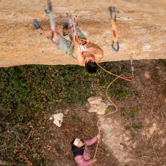 Jorge Díaz-Rullo en 'The journey in Colombia' 9a+/b de Margalef (Foto: @ignacio_s_b).