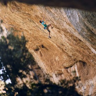 Jorge Díaz-Rullo en 'Widowmaker' 9a de Margalef (Foto: Adri Martínez).