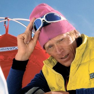 El alpinista kazajo Anatoli Bukréyev (1958-1997)