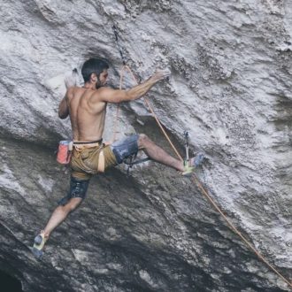 Jonatan Flor en Montanejos (Foto: Pablo Benedito).