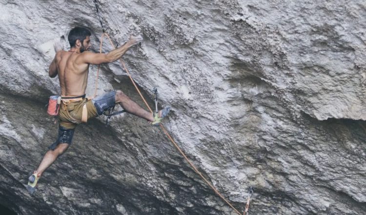 Jonatan Flor en Montanejos (Foto: Pablo Benedito).