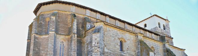 Iglesia de Santa María del Castillo. ruta del Románico en el Canal de Castilla