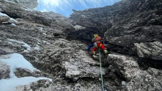 Última Perla, monte Agnèr. Foto: Simon Gietl