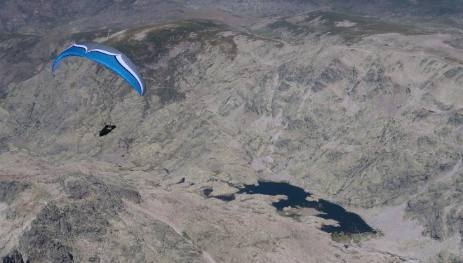 Vuelo en parapente