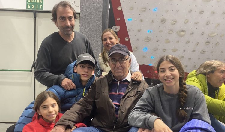 Familia Guille Peinado. Campeonato España Dificultad 2023. Foto: Eva Martos