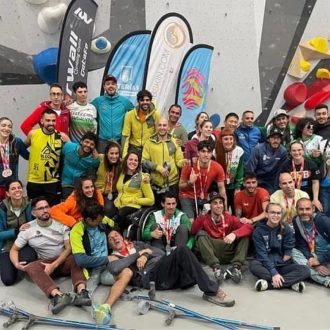 Campeonato de España de Paraescalada. Foto: Javi Pec / Indoorwall