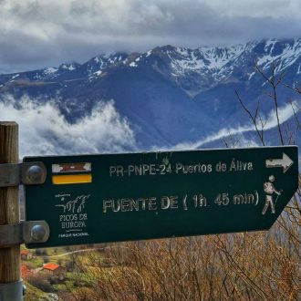 Ruta de las Invernales de Igüedri en el Valle de Liébana