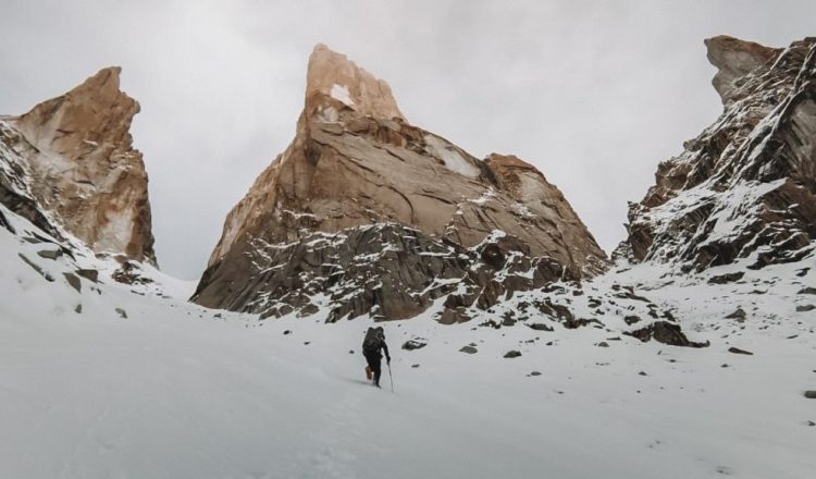 Objetivo Nameless Tower en invierno (Foto: Oswald Rodrigo Pereira).