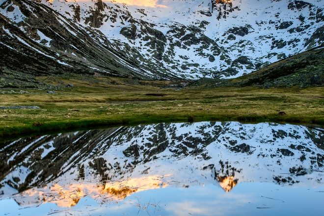 Laguna del Barco en la Sierra de Gredos  ()