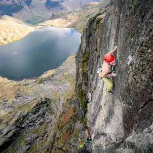 Dave MacLeod en 'Lexicon', Pavey Ark (Foto: Chris Prescott).