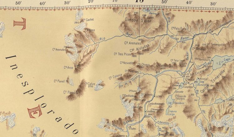 Mapa de la zona de 1910, del 'Atlas Centenario' (Foto: Wikimedia Commons).