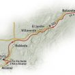 Mapa Vía Verde de Alcaraz. Sierra de Alcaraz  ()