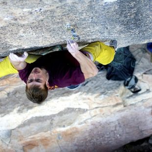 Felix Neumärker en Chicane 8c+ de Siurana  (Col. F. Neumärker)