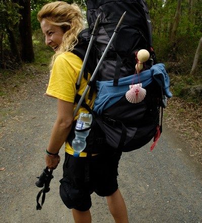 Peregrino en el Camino de Santiago  (Darío Rodríguez)