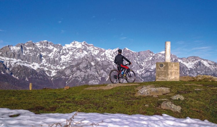 Pico Jano en BTT. Valle de Liébana