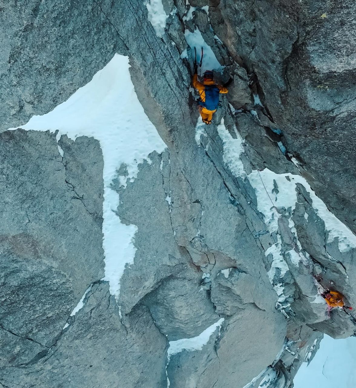 Guillaume Pierrel en el Dru (Foto: Mathurin Vauthier).