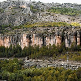 Vista panorámca del sector Piscinas en Cuenca.  ()