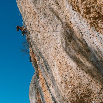 David Bermúdez en 'Pal norte'. Foto: Sputnik Climbing