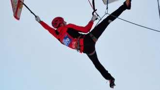 Campeonato del Mundo de Escalada en Hielo Juvenil de Oulu 2023 (Foto: UIAA).