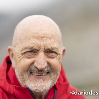 Sebastián Álvaro, en un momento de la entrevista que mantuvimos con él en el Valle de Liébana, al pie de los Picos de Europa.