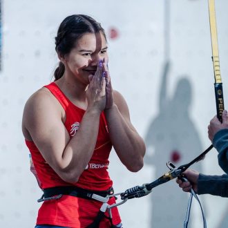 Leslie Romero en la Copa de Europa de Velocidad de Innsbruck 2023 (Foto: Nils Lang).