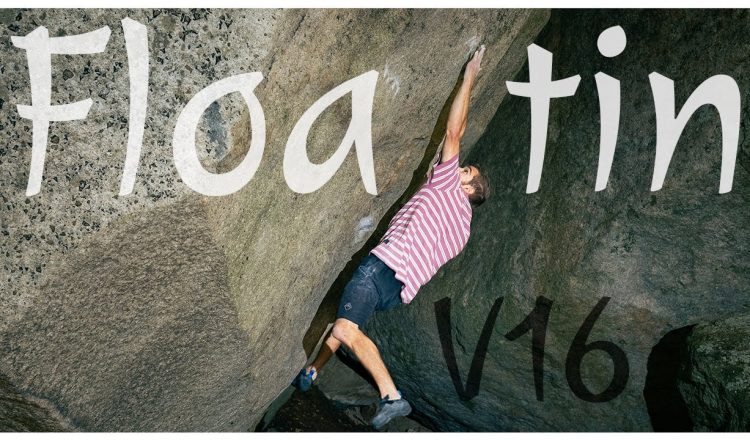 Florian Wientjes en 'Floatin' 8C+ de Mt. Mizugaki (Foto: Youtube).