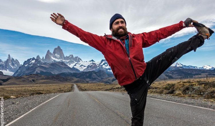 Sean Villanueva en Patagonia.