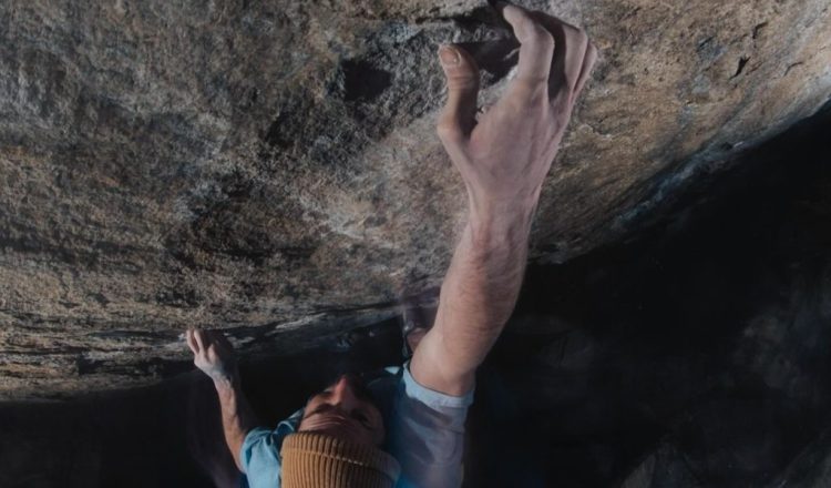 Daniel Woods en 'Adrenaline' 8C+ de Colorado (Foto: Bobby Sorich).